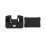 For  4 Pro Remote Control Silicone Protective Case Body+Screen Protector for RC Pro 2 Accessories Black 1