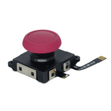 TMR Electromagnetic Joystick for / Lite/ OLED Anti-Drift Tunnel Magnetic Resistance Joystick Red