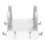 Router Wall Mount Bracket Wifi Storage Box Wall-Mounted Holder Wall Mounted Cable Organizer for Router Top Box White 1