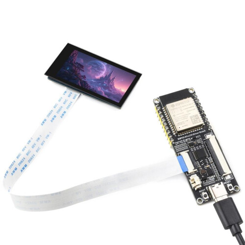 ESP32 1.9inch Touch LCD Display Module, 172x320 Resolution, IPS, SPI and I2C Communication with ESP32-S3 Board 1