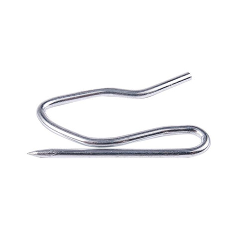 50Pcs Curtain Drapery Pin Hooks - Silvery 1