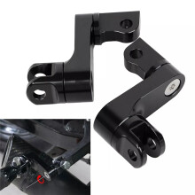 Male Mount Foot Pegs Extensions for Road King Electra Street Glide XL883