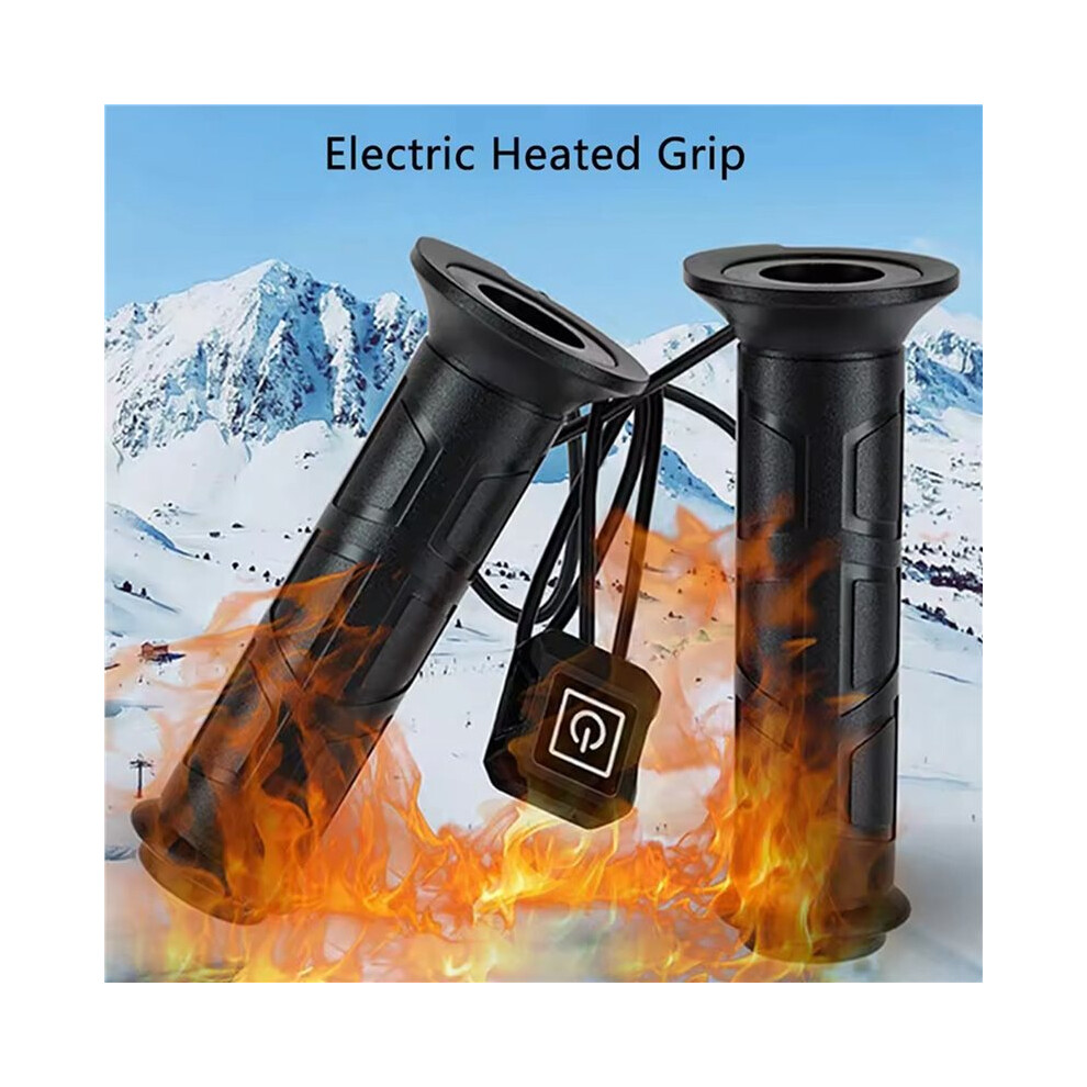 12V Electric Heated Grips Handlebar For Atv Intelligent Three-Speed Heating Handgrips For 22Mm Handlebar Diameter 6033206362089