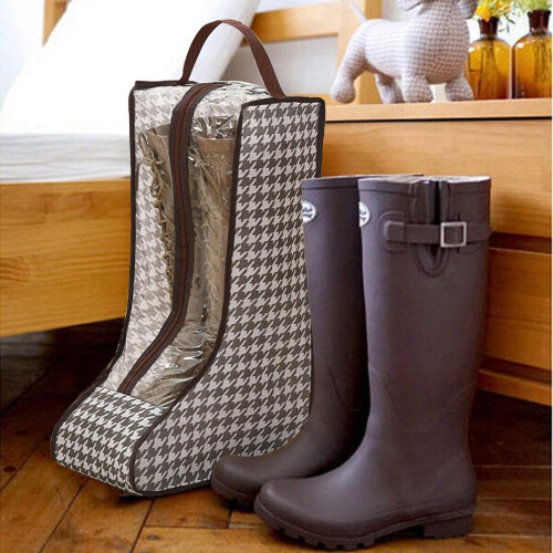 Boot Storage Organizer for Tall and Short Boots, Extended Length Design, Easy Access Coverage 1