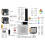 SoftRF T-Echo NRF52840 LoRa SX1262 Wireless Module L76K GPS 1.54 E-Paper BME280 Sensor for , 915MHz 5