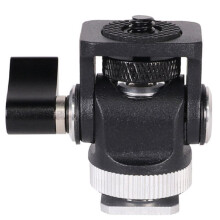 Accessoires voor Flitscamera'S Draagbare Flitsschoenbevestiging Gereedschap -Kogelkopadapter Hoekverstelbare Fotografie DSLR-Stijl B