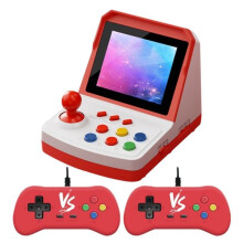 A6PLUS Retro Arcade Video Game Console 1000+ Games 3.2inch Screen Built in Joystick Support TV Output Home Arcade A