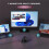 Vertical Wireless Mouse Rechargeable USB Wireless Mouse Ergonomics Mouse for PC Tablet Laptop Notebok-A 6