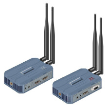 4K 30Hz -Compatible Wireless Extender Video Transmitter Receiver 250M Extender for DSLR Home Gaming Cameras