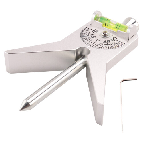 2X Pipe Center Finder, Pipefitter Tools W/Centering , Pipe Fitting Tools Center Finder Tool to Measure Pipe Diameter 1