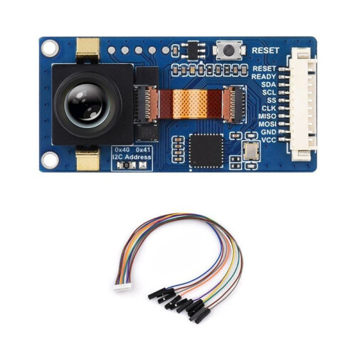 Waveshare Far-Infrared Thermal Imaging Sensor for Raspberry Pi with SPI/I2C Interface 25 FPS Onboard MX1.25 10PIN 44 View