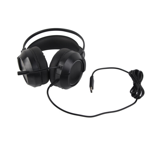 Wired Gaming Headset 50MM Driver, Black, 2M Cable, 32Ω Resistance 1