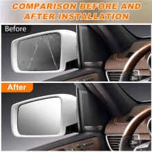 Beheiztes Auto-Rückspiegelglas mit Toter-Winkel-Überwachung A1668100119 für - GL350 GL450 GL550 2013-2019