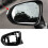 2X Car Left Side Mirror Frame Rear View Mirror Shell Decorative Frame Suitable for  RX 2016-2020 NX 2015-2020 3