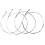 100Pcs Violin Strings E-A-D-G Core Steel+Nickel Wound Exquisite Stringed Musical Instrument Parts Accessories 5