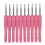 10Pcs 5.0mm Crochet Hooks, 13.8x0.5cm, Silver 3