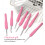 10Pcs 5.0mm Crochet Hooks, 13.8x0.5cm, Silver 4