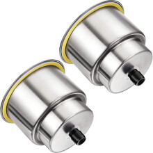 Soporte de Bebidas de Acero Inoxidable de 2 Piezas Soporte de Bebidas de Vasos de con Drenaje para Remolque de Coche de Marino RV