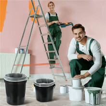 60 Piezas Bolsas de Colador de Pintura 40 Piezas 5 Galones Bolsa de Filtros de Malla Fina Blanca 20 Piezas 1 Galón Bolsa de Filtro de Pintura para