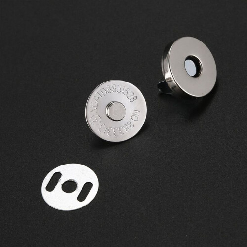 80 Sets Magnetic Button Clasp Snaps 18mm - Great for Sewing, , Purses, Bags, Clothes, Leather 1