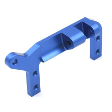 RC Auto-Upgrade Aluminium As-Servo-Montagestandaard voor 1/10 RC Crawler-Auto TRX4 -4-Upgrade-Onderdelen Blauw
