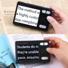 Magnifying Glasses with Led Low Vision 3.5inch LCD Pocket Video Magnifier Reading Aid Video Digital Magnifier Portable