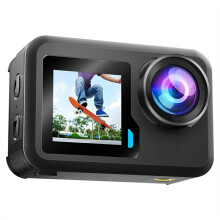 HD 4K Touchscreen Sportcamera, Schokbestendig, Lange Batterijduur, Metalen 20M Waterdichte Fotografiecamera