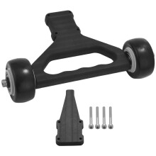 Rueda Doble Barra con Ruedas para 1/5 ARRMA KRATON 8S OUTCAST 8S Truck RC Accesorios de Piezas de ActualizacióN de Coche, Negro