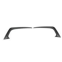 Främre Stötfångare Vindkniv Dekoration Dimlampa Skyddslister Trim för  Fiesta ST MK7 MK7.5 2012-2017 Kolfiber