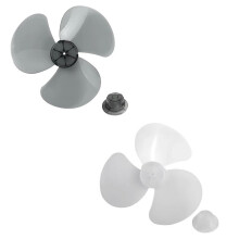 Plastic Fan Blade Suitable for 16-Inch Vertical Fan 3 Blades Universal Parts Household Plastic Fan Blades