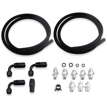 551082 Universal Power Steering Pump Hose Kit Replacement Part Durability Reliable & Performance for LS Swap Ls1Ls3