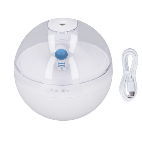 Mini Umidificador 220ml USB Branco com Design de Astronauta