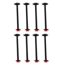 8X 90 Degree Pci-E Pci Express 1X to 1X Slot Riser Card Converter Extender Ribbon Adapter Extension Cable Pci-E X1