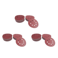 180PCS 5 Pouces Disque de Sable Papier de Verre Classe 60 80 120 180 240 320 Gravier pour la Puissance au Hasard Piste Ponceuse