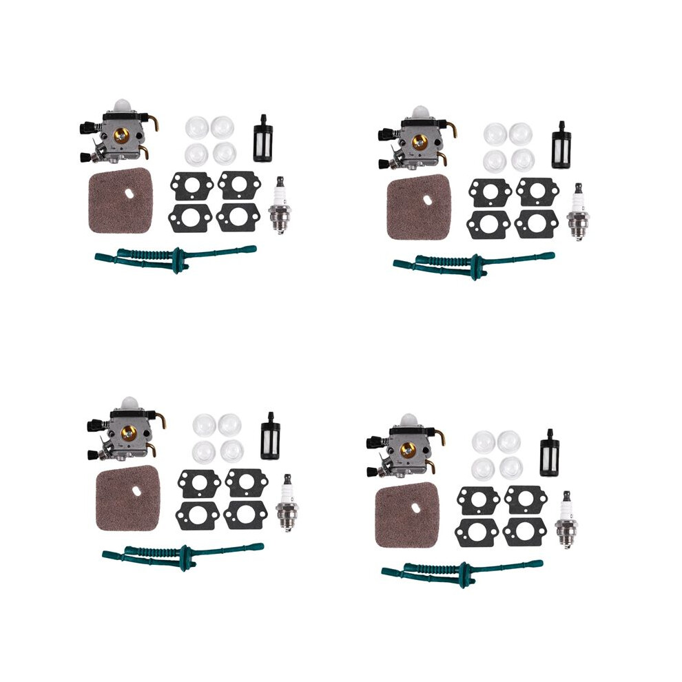 4X Carburetor For Fs80 Carburetor - Fc55 Fc75 Fc85 Fs310 Fs38 Fs45 Fs45c Fs45l Fs46 Fs55 Fs55rc Fs55t(Fs80) 6031294193608