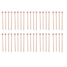 20 Pair Wood Mallets Percussion Sticks for Chime, Xylophone, Wood Block, Glockenspiel and Bells