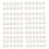 120 Mere Blanche de Perle Luthier Incrustation de Points Marqueur Lateral  6mm 1