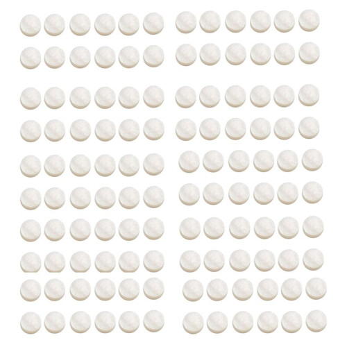 120 Mere Blanche de Perle Luthier Incrustation de Points Marqueur Lateral  6mm