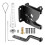Self-Locking Gate  Carbon Steel Post Mounted Fence Gate  Heavy Duty Automatic Gravity Lever 1