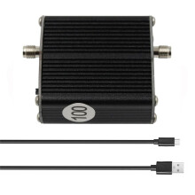 2-In-1 Air Frequency Converter Aviation Band Frequency Conversion to Short Wave Converter High Impedance Amplifier 100M