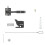 Self-Locking Gate  Carbon Steel Post Mounted Fence Gate  Heavy Duty Automatic Gravity Lever 4
