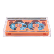 Cassette Audio Reel to Reel Tape 50 Minute Blank Tape Double Sided Metal Reel Hollow Case Self-Made High Quality