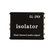 GL-2RX Audio Isolator Signal Filter Processor Audio Current Sound Elimination Noise Reduction Lotus Interface XLR