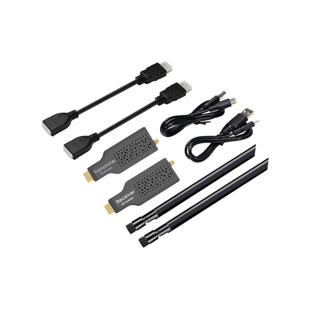 5.8G 1080P 50M Wireless -Compatible Video Transmitter Receiver Extender Adapter Dongle For Tv Monitor Projector Pc 6034148712666