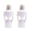 2PCS AC110-220V 360Degree Pir Induction Motion Sensor IR Infrared Human E27 Plug Socket  Base Led Bulb Lamp Holder 1