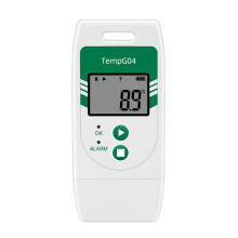 TempG04 USB Temperatuur Data Logger Exporteren Naar CVS&PDF 32000 Punten Capaciteit voor Fruit Groente Laboratorium Koelketen Transport
