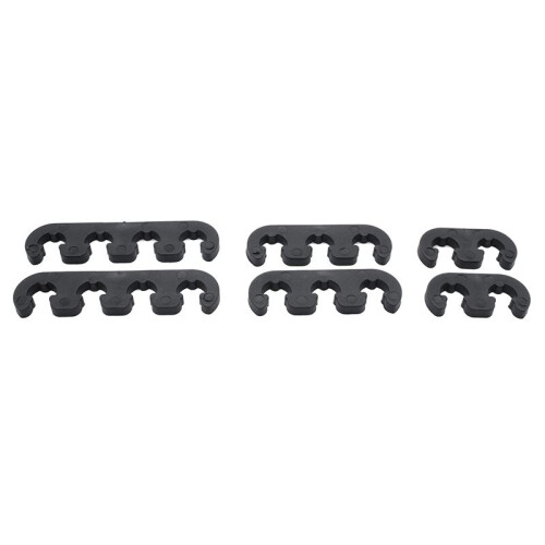 Universal 7mm 8mm for  Wire Separator Divider Ignition Lead Wire Divider Separator Clip Black
