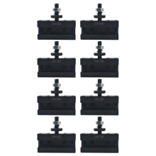 8 Uds 250-201 Portaherramientas de Cambio RáPido Portaherramientas de Torneado y Revestimiento para Brocas Herramientas de Corte de Cortador de Torno