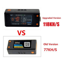 LILYGO Nerdminer Upgrade 118KH/S BTC Solo Lottery Miner with 1.91inch Color Screen Bitcoin BTC Miner ASIC Miner