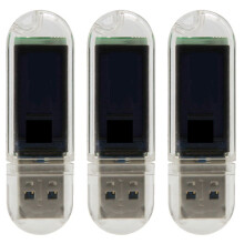 3X T-Dongle-S3 ESP32-S3 Dongle with LCD Display for Nerdminer Bitcoin Nerd Miner BTC Miner USB Dongle